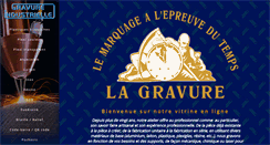 Desktop Screenshot of gravureindustrielle.fr