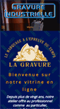 Mobile Screenshot of gravureindustrielle.fr