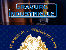 Tablet Screenshot of gravureindustrielle.fr